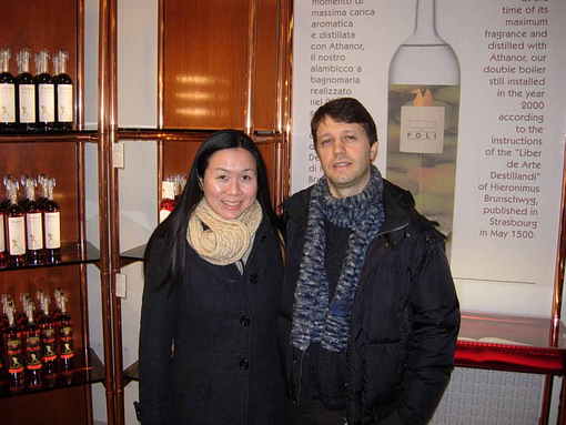 Mrs. and Mr. Zamperin from Singapore and   Castelfranco (Tv)